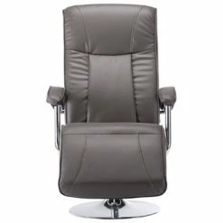 VidaXL Fauteuil TV Gris Similicuir -Fauteuils Soldes image 3 248588