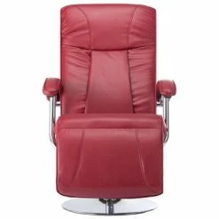 VidaXL Fauteuil TV Rouge bordeaux Similicuir -Fauteuils Soldes image 3 248591