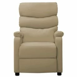 VidaXL Fauteuil inclinable Cappuccino Similicuir -Fauteuils Soldes image 3 289688