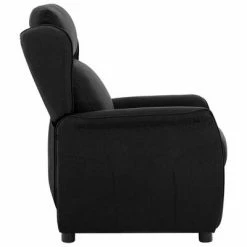 VidaXL Fauteuil inclinable Noir Tissu -Fauteuils Soldes image 3 289778