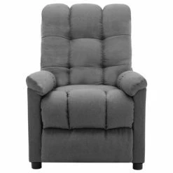 VidaXL Fauteuil inclinable Gris clair Tissu 10 VidaXL Fauteuil inclinable Gris clair Tissu -Fauteuils Soldes image 3 289796