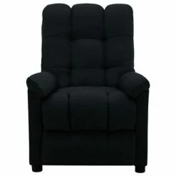VidaXL Fauteuil inclinable Noir Tissu -Fauteuils Soldes image 3 289798