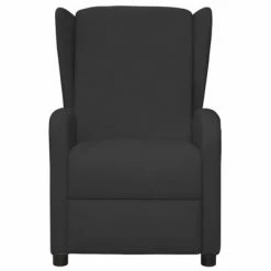 VidaXL Fauteuil inclinable releveur à oreilles Noir Similicuir -Fauteuils Soldes image 3 3098243