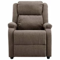 VidaXL Fauteuil inclinable électrique Taupe Tissu -Fauteuils Soldes image 3 3098360