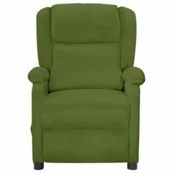VidaXL Fauteuil inclinable électrique Vert clair Velours -Fauteuils Soldes image 3 3098396
