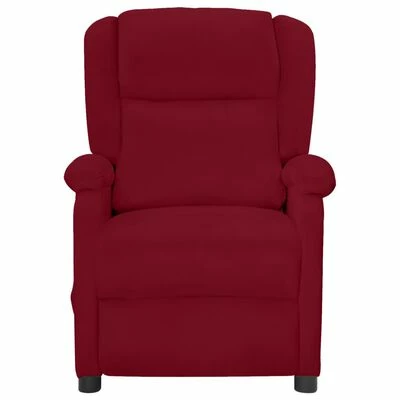 VidaXL Fauteuil inclinable électrique Bordeaux Velours 5 VidaXL Fauteuil inclinable électrique Bordeaux Velours – Image 3