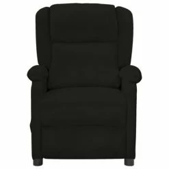 VidaXL Fauteuil inclinable électrique Noir Velours -Fauteuils Soldes image 3 3098399