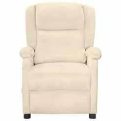 VidaXL Fauteuil inclinable électrique Crème Velours 10 VidaXL Fauteuil inclinable électrique Crème Velours -Fauteuils Soldes image 3 3098402