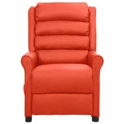 VidaXL Fauteuil inclinable électrique Rouge Similicuir -Fauteuils Soldes image 3 3098469
