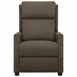 VidaXL Fauteuil inclinable électrique Gris Similicuir -Fauteuils Soldes image 3 3098482
