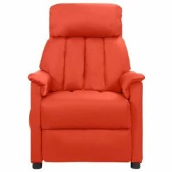 VidaXL Fauteuil inclinable électrique Rouge Similicuir -Fauteuils Soldes image 3 3098497