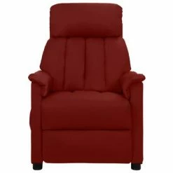 VidaXL Fauteuil inclinable électrique Rouge bordeaux Similicuir -Fauteuils Soldes image 3 3098498