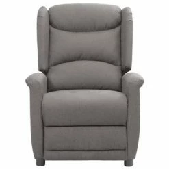 VidaXL Fauteuil inclinable électrique Gris clair Tissu 10 VidaXL Fauteuil inclinable électrique Gris clair Tissu -Fauteuils Soldes image 3 3098506