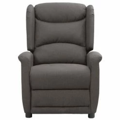 VidaXL Fauteuil inclinable électrique Gris foncé Tissu -Fauteuils Soldes image 3 3098507