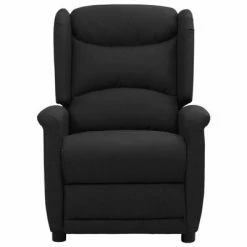 VidaXL Fauteuil inclinable électrique Noir Tissu -Fauteuils Soldes image 3 3098508