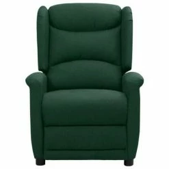 VidaXL Fauteuil inclinable électrique Vert foncé Tissu -Fauteuils Soldes image 3 3098512