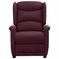 VidaXL Fauteuil inclinable électrique Violet Tissu -Fauteuils Soldes image 3 3098513