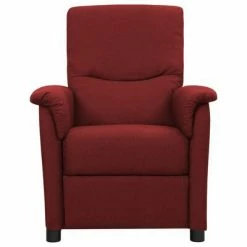 VidaXL Fauteuil inclinable électrique Bordeaux Tissu 10 VidaXL Fauteuil inclinable électrique Bordeaux Tissu -Fauteuils Soldes image 3 3098547