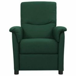 VidaXL Fauteuil inclinable électrique Vert foncé Tissu 10 VidaXL Fauteuil inclinable électrique Vert foncé Tissu -Fauteuils Soldes image 3 3098550
