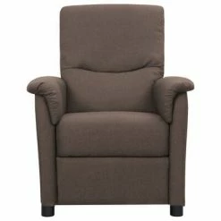 VidaXL Fauteuil inclinable électrique Taupe Tissu -Fauteuils Soldes image 3 3098552