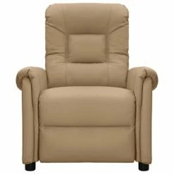 VidaXL Fauteuil inclinable électrique Cappuccino Similicuir -Fauteuils Soldes image 3 3098570