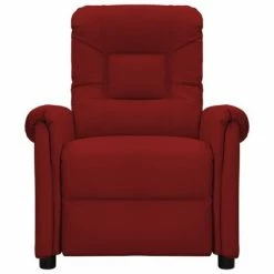 VidaXL Fauteuil inclinable électrique Rouge bordeaux Similicuir -Fauteuils Soldes image 3 3098574
