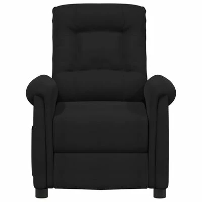 VidaXL Fauteuil inclinable électrique Noir Tissu microfibre 5 VidaXL Fauteuil inclinable électrique Noir Tissu microfibre – Image 3