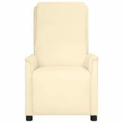 VidaXL Fauteuil inclinable électrique Crème Similicuir 10 VidaXL Fauteuil inclinable électrique Crème Similicuir -Fauteuils Soldes image 3 3098599