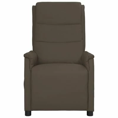 VidaXL Fauteuil inclinable électrique Gris Similicuir 5 VidaXL Fauteuil inclinable électrique Gris Similicuir – Image 3
