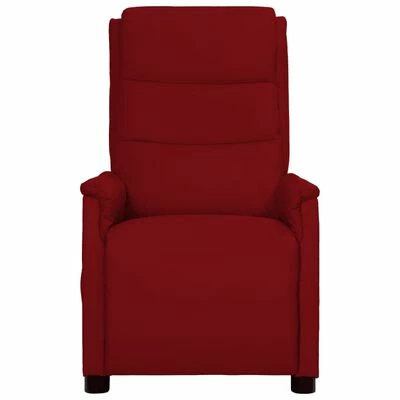 VidaXL Fauteuil inclinable électrique Rouge bordeaux Similicuir 5 VidaXL Fauteuil inclinable électrique Rouge bordeaux Similicuir – Image 3