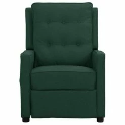 VidaXL Fauteuil inclinable électrique Vert foncé Tissu -Fauteuils Soldes image 3 3098616