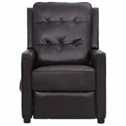 VidaXL Fauteuil de massage inclinable électrique Noir Similicuir -Fauteuils Soldes image 3 3098636