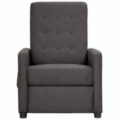 VidaXL Fauteuil inclinable électrique Gris foncé Tissu -Fauteuils Soldes image 3 3098639