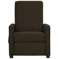 VidaXL Fauteuil inclinable électrique Marron foncé Tissu -Fauteuils Soldes image 3 3098643