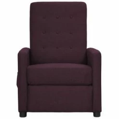 VidaXL Fauteuil inclinable électrique Violet Tissu 10 VidaXL Fauteuil inclinable électrique Violet Tissu -Fauteuils Soldes image 3 3098645