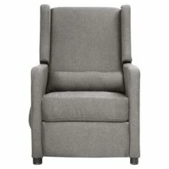 VidaXL Fauteuil inclinable électrique Gris clair Tissu 10 VidaXL Fauteuil inclinable électrique Gris clair Tissu -Fauteuils Soldes image 3 3098721