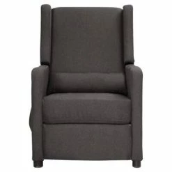 VidaXL Fauteuil inclinable électrique Gris foncé Tissu -Fauteuils Soldes image 3 3098722
