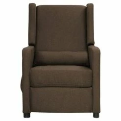 VidaXL Fauteuil inclinable électrique Marron Tissu -Fauteuils Soldes image 3 3098725