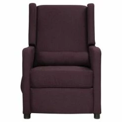 VidaXL Fauteuil inclinable électrique Violet Tissu -Fauteuils Soldes image 3 3098728
