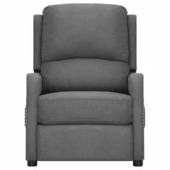 VidaXL Fauteuil inclinable électrique Gris clair Tissu 10 VidaXL Fauteuil inclinable électrique Gris clair Tissu -Fauteuils Soldes image 3 3098745