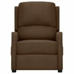VidaXL Fauteuil inclinable électrique Marron Tissu -Fauteuils Soldes image 3 3098749