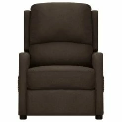 VidaXL Fauteuil inclinable électrique Marron foncé Tissu -Fauteuils Soldes image 3 3098750