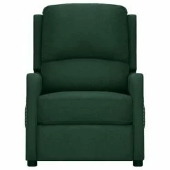 VidaXL Fauteuil inclinable électrique Vert foncé Tissu -Fauteuils Soldes image 3 3098751