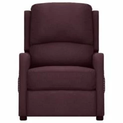 VidaXL Fauteuil inclinable électrique Violet Tissu -Fauteuils Soldes image 3 3098752