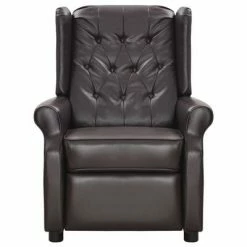 VidaXL Fauteuil inclinable électrique de massage Marron Similicuir 10 VidaXL Fauteuil inclinable électrique de massage Marron Similicuir -Fauteuils Soldes image 3 3098776