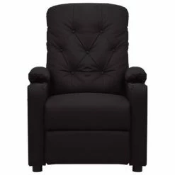 VidaXL Fauteuil inclinable électrique Noir Similicuir -Fauteuils Soldes image 3 3098863