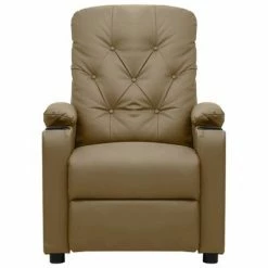 VidaXL Fauteuil inclinable électrique Cappuccino Similicuir 10 VidaXL Fauteuil inclinable électrique Cappuccino Similicuir -Fauteuils Soldes image 3 3098865
