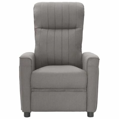VidaXL Fauteuil inclinable électrique Gris clair Tissu 5 VidaXL Fauteuil inclinable électrique Gris clair Tissu – Image 3