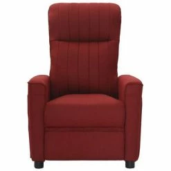 VidaXL Fauteuil inclinable électrique Bordeaux Tissu -Fauteuils Soldes image 3 3098880