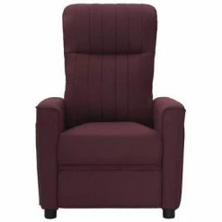 VidaXL Fauteuil inclinable électrique Violet Tissu -Fauteuils Soldes image 3 3098884